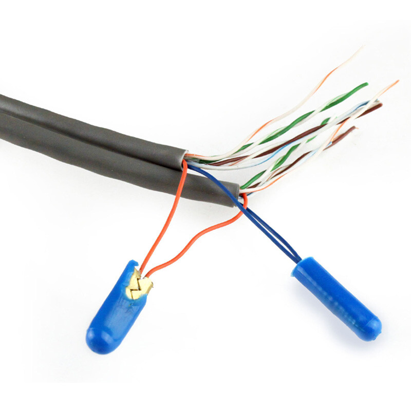 蓝色接线子的应用与优势 礼嘉电话线冷压接线端子详解